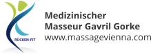 Medizinischer Masseur Gavril Gorke www.massagevienna.com